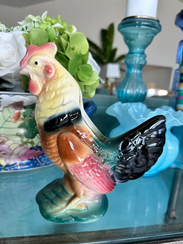 1950's Royal Copeley Rooster Planter