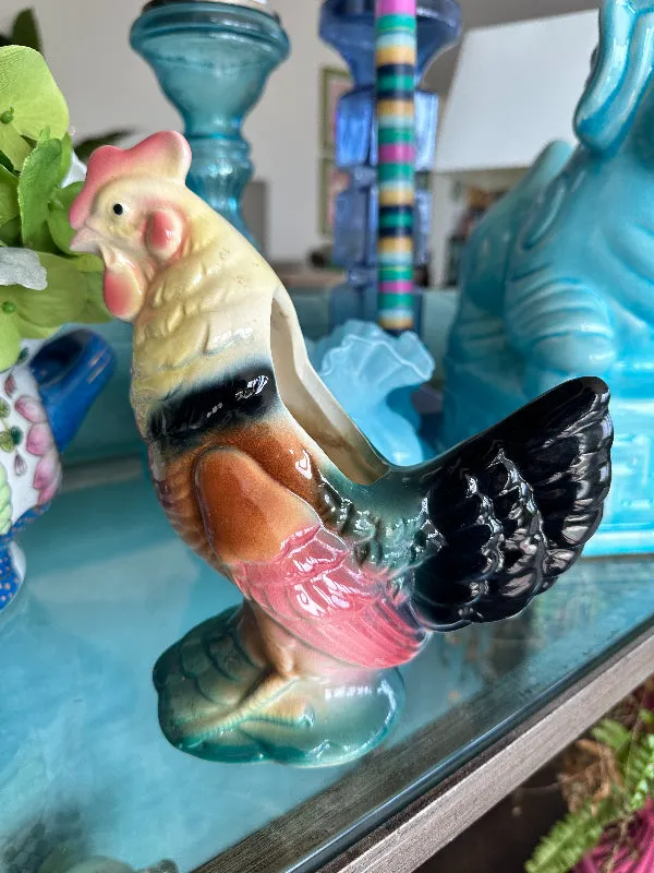 1950's Royal Copeley Rooster Planter