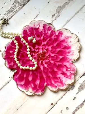 3D Floral Tray - 8.5' Dahlia Magenta