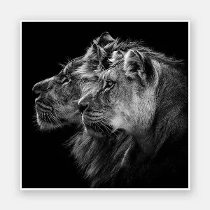 A Fierce Pairing Unframed Art Print