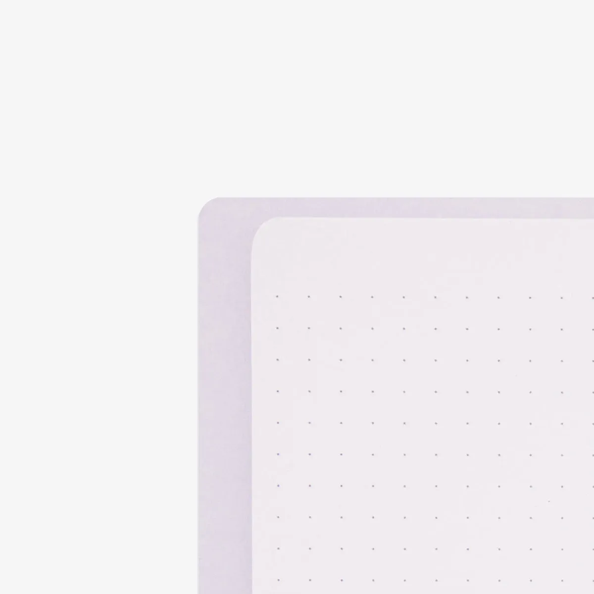 A5 RING NOTEBOOK W. DOT GRID // PURPLE