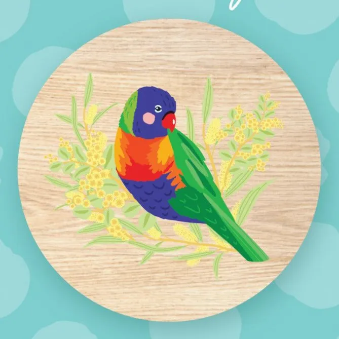 Aero Images x Christie Williams Decorative Wooden Magnets - Various