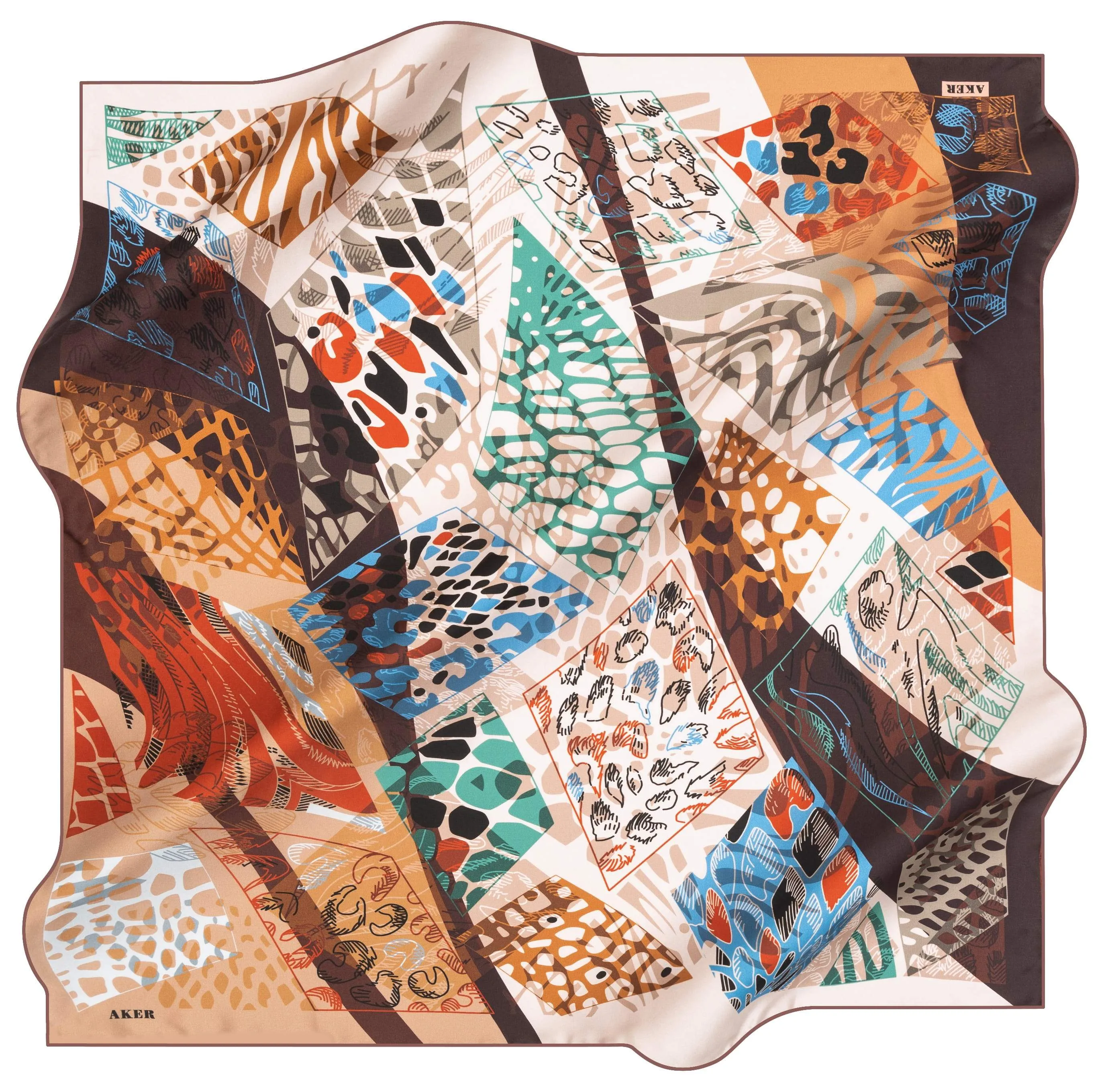 Aker Niikita Women Silk Scarf No. 41