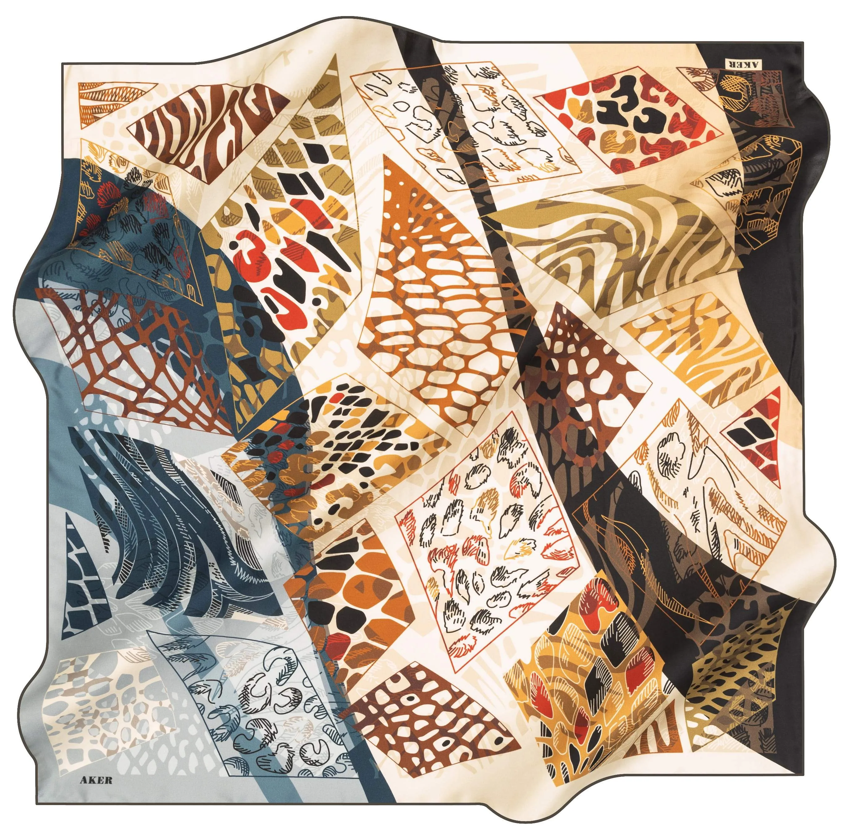 Aker Niikita Women Silk Scarf No.11