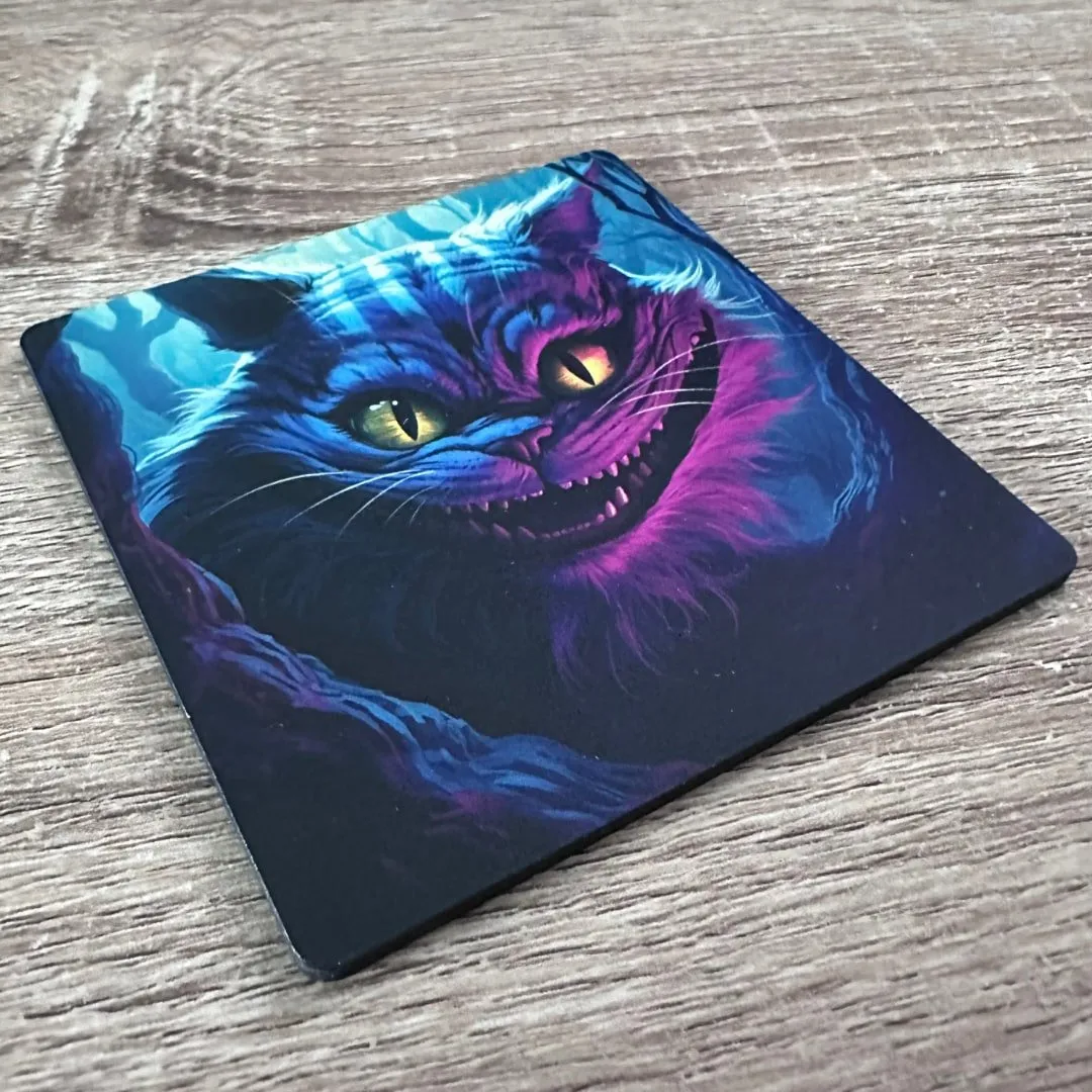 Alice in Wonderland Wooden Coasters