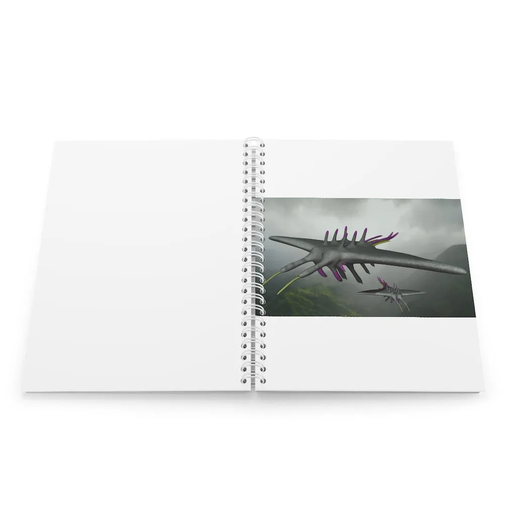 Alpha Creature Spiral Notebook