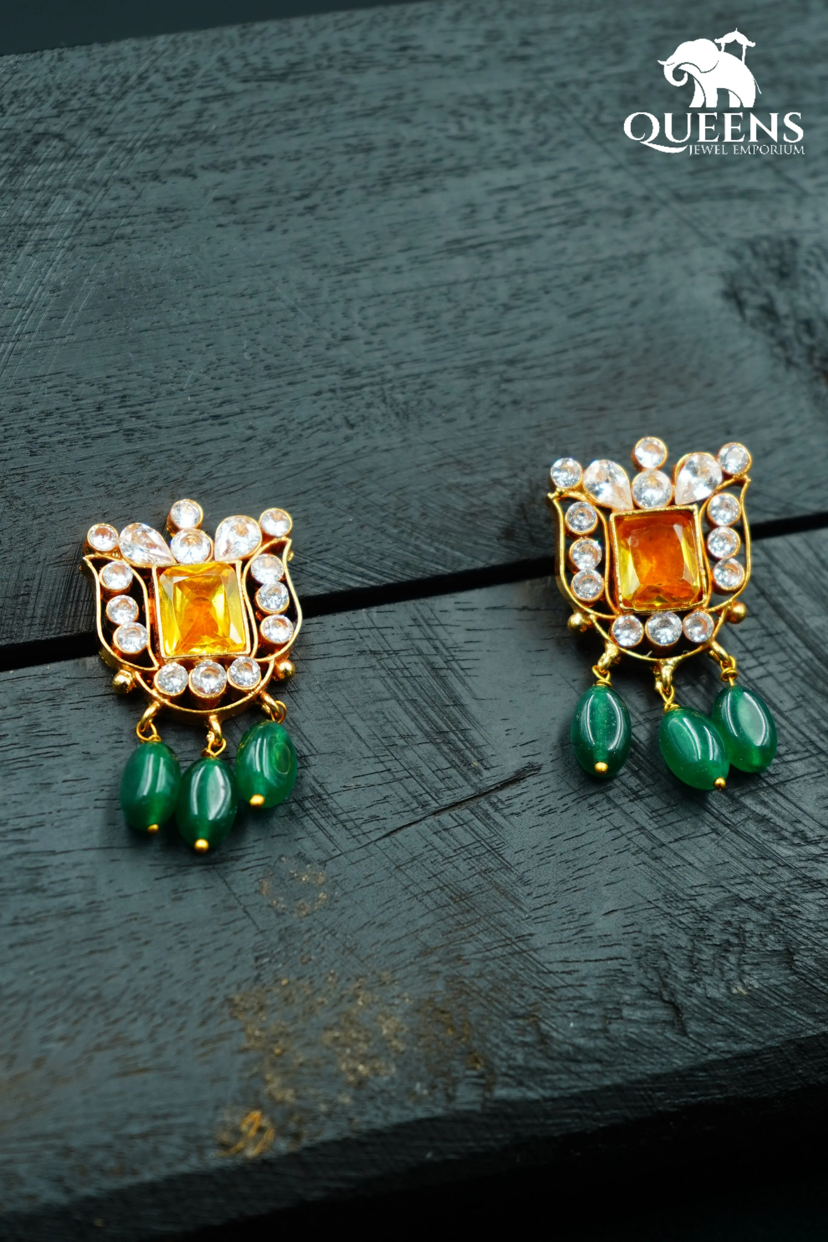 ANUKRITHI ZIRCON EARRINGS