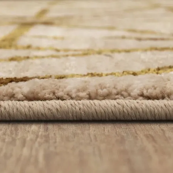 Artisan 91680 10037 Celeste Brushed Gold Rug