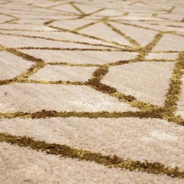 Artisan 91680 10037 Celeste Brushed Gold Rug