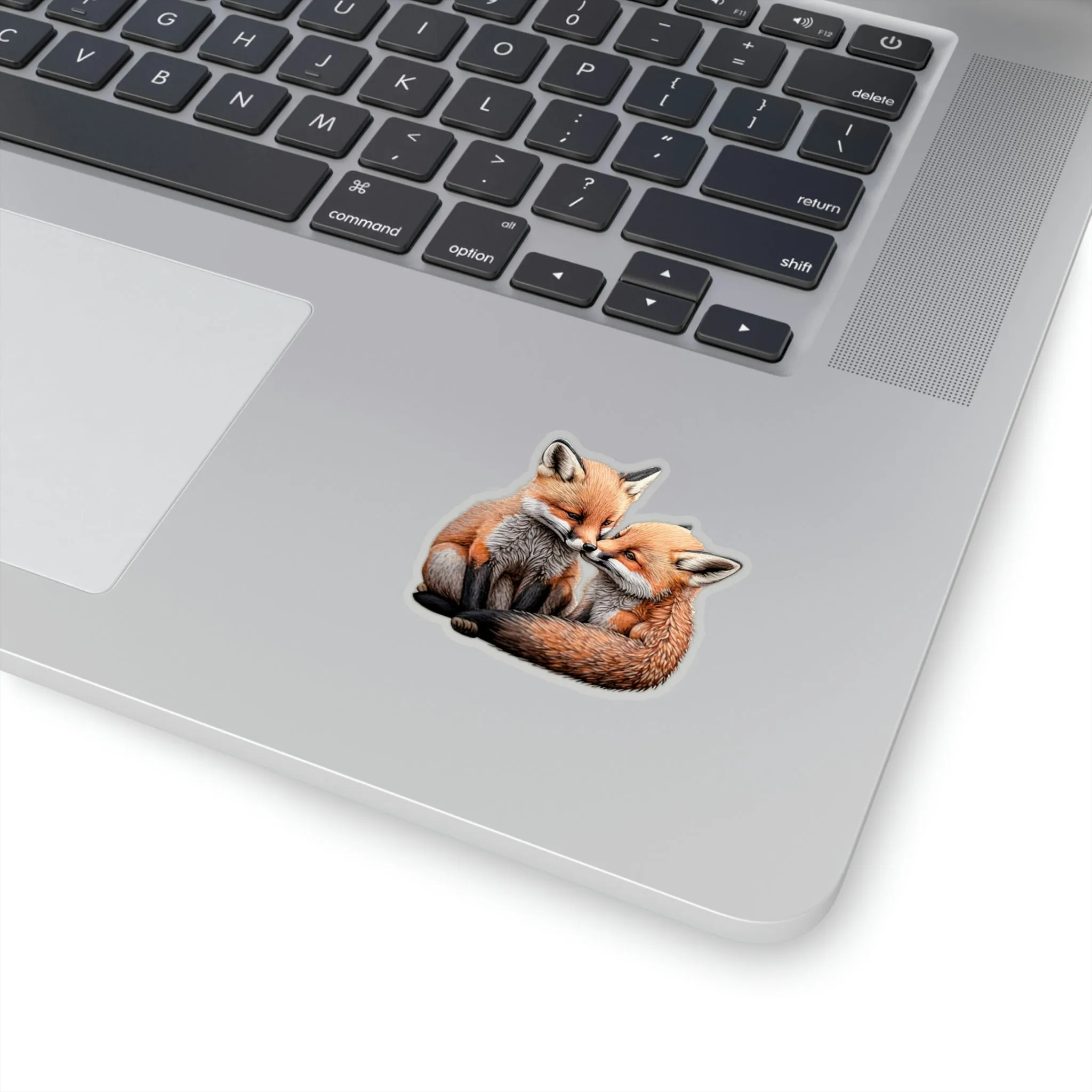 Baby Foxes Kiss-Cut Stickers