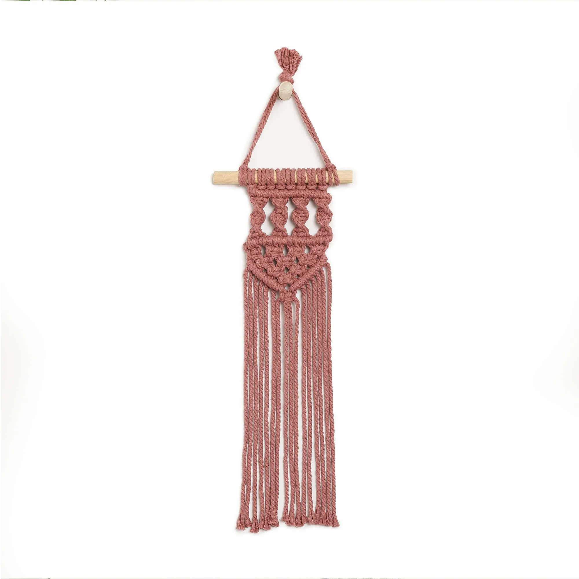 Bernat Craft Macramé Mini Wall Hanging