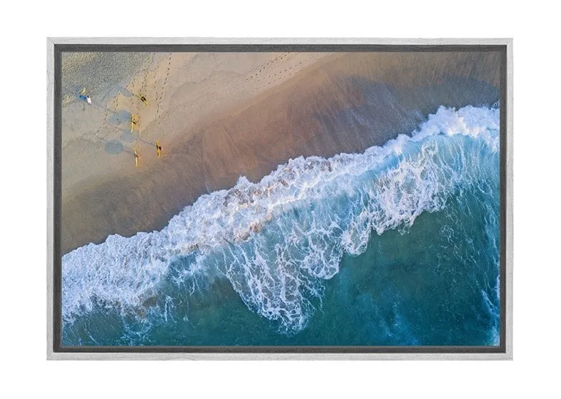 Bronte Beach From Above, Sydney, Australia | Canvas Wall Art Print