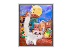 Cat Series | Street Cats | Canvas Wall Art Print