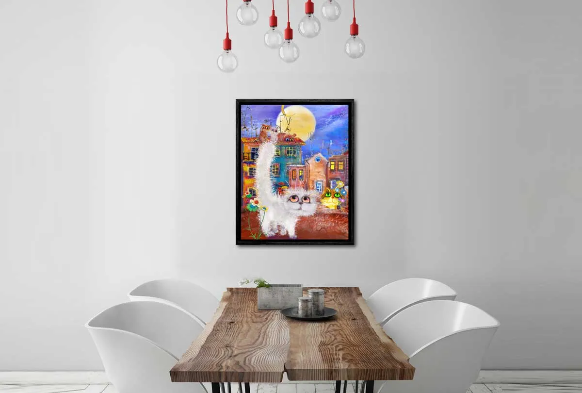 Cat Series | Street Cats | Canvas Wall Art Print