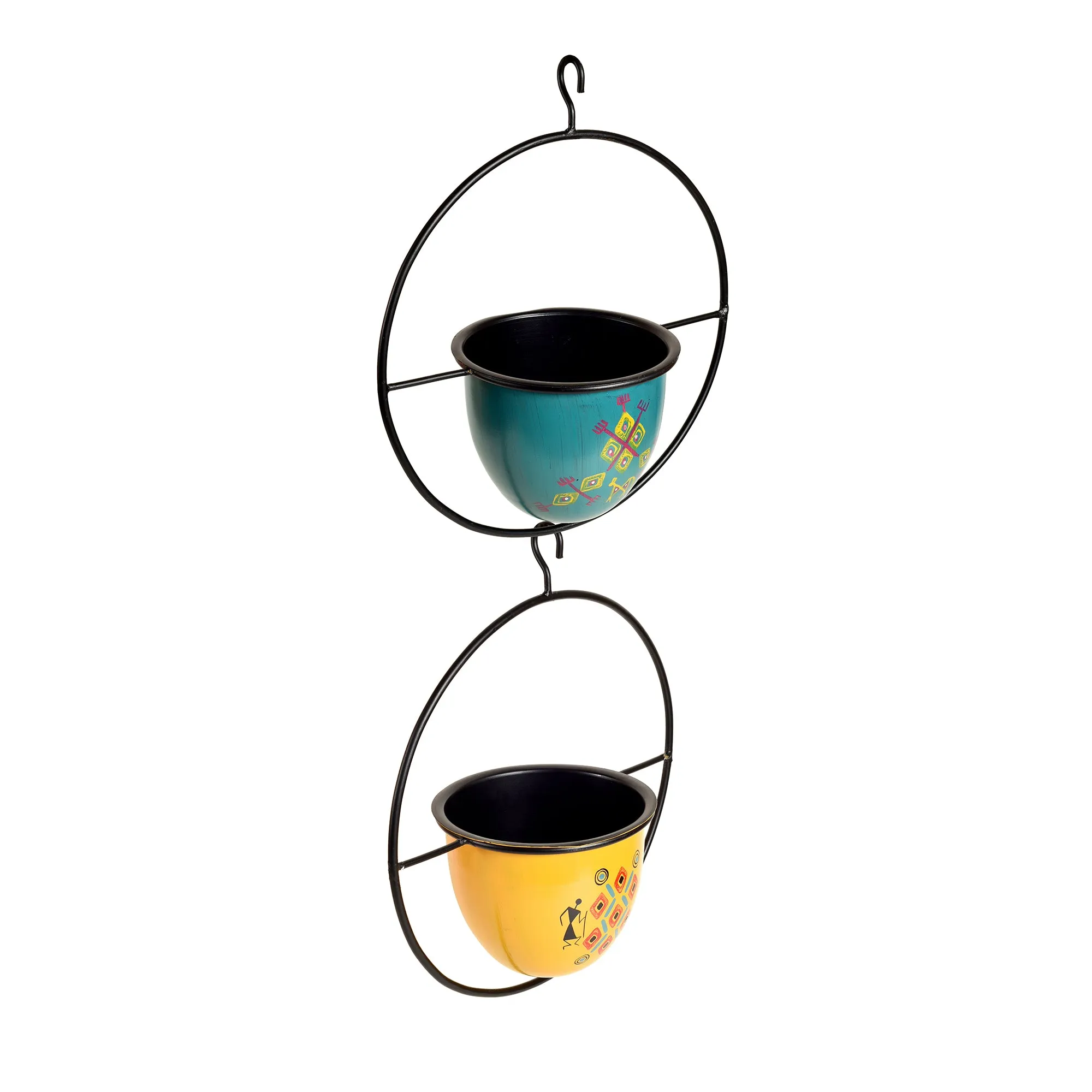 Colourful Hanging Planters So2 (12x6x27)