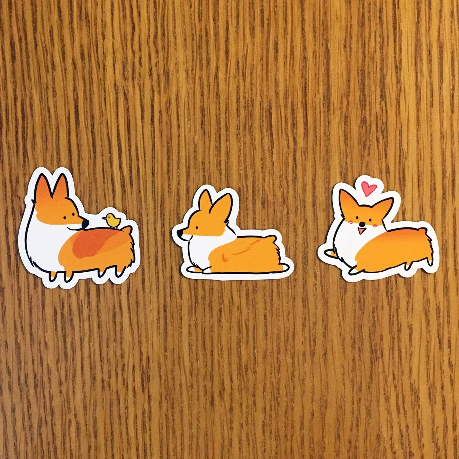 Corgi Magnet Set #2 (Pack of 3)