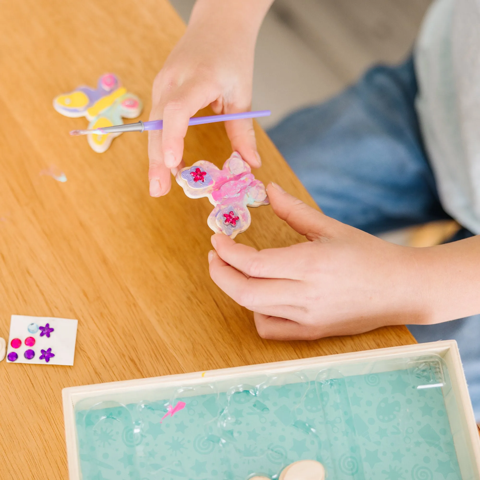 Created by Me! Wooden Butterfly Magnets Craft Kit