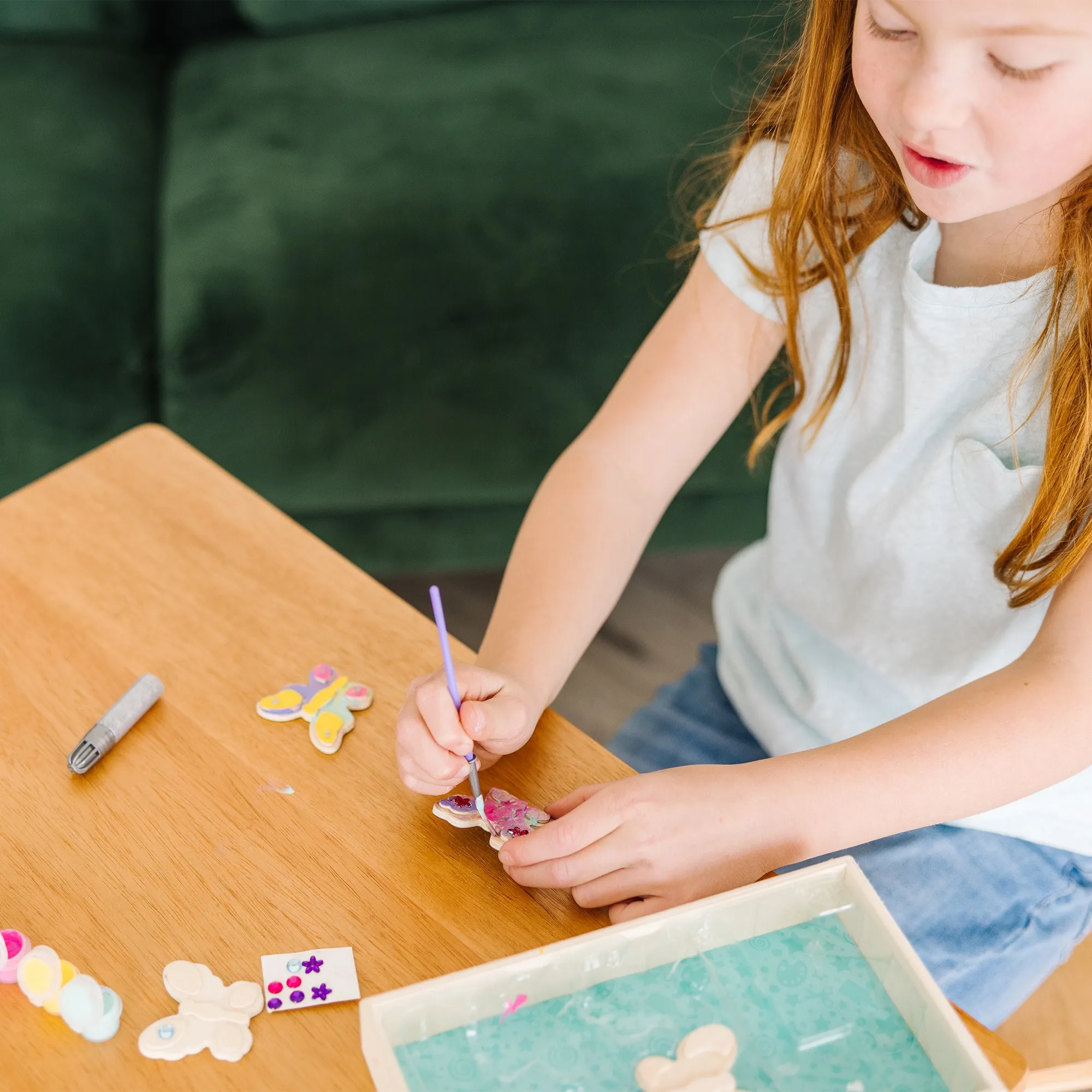 Created by Me! Wooden Butterfly Magnets Craft Kit