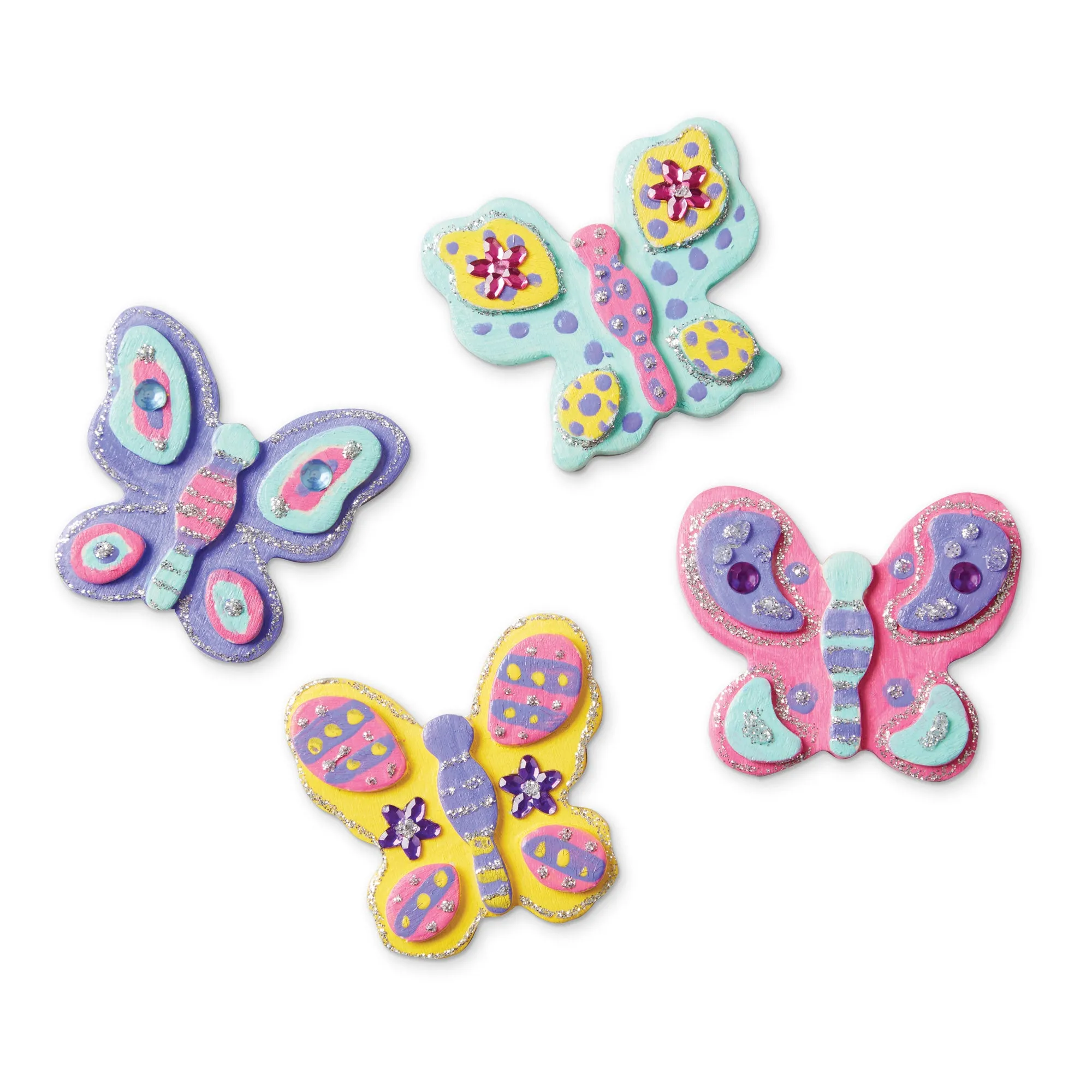 Created by Me! Wooden Butterfly Magnets Craft Kit