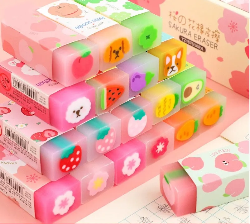 Creative PVC Erasers