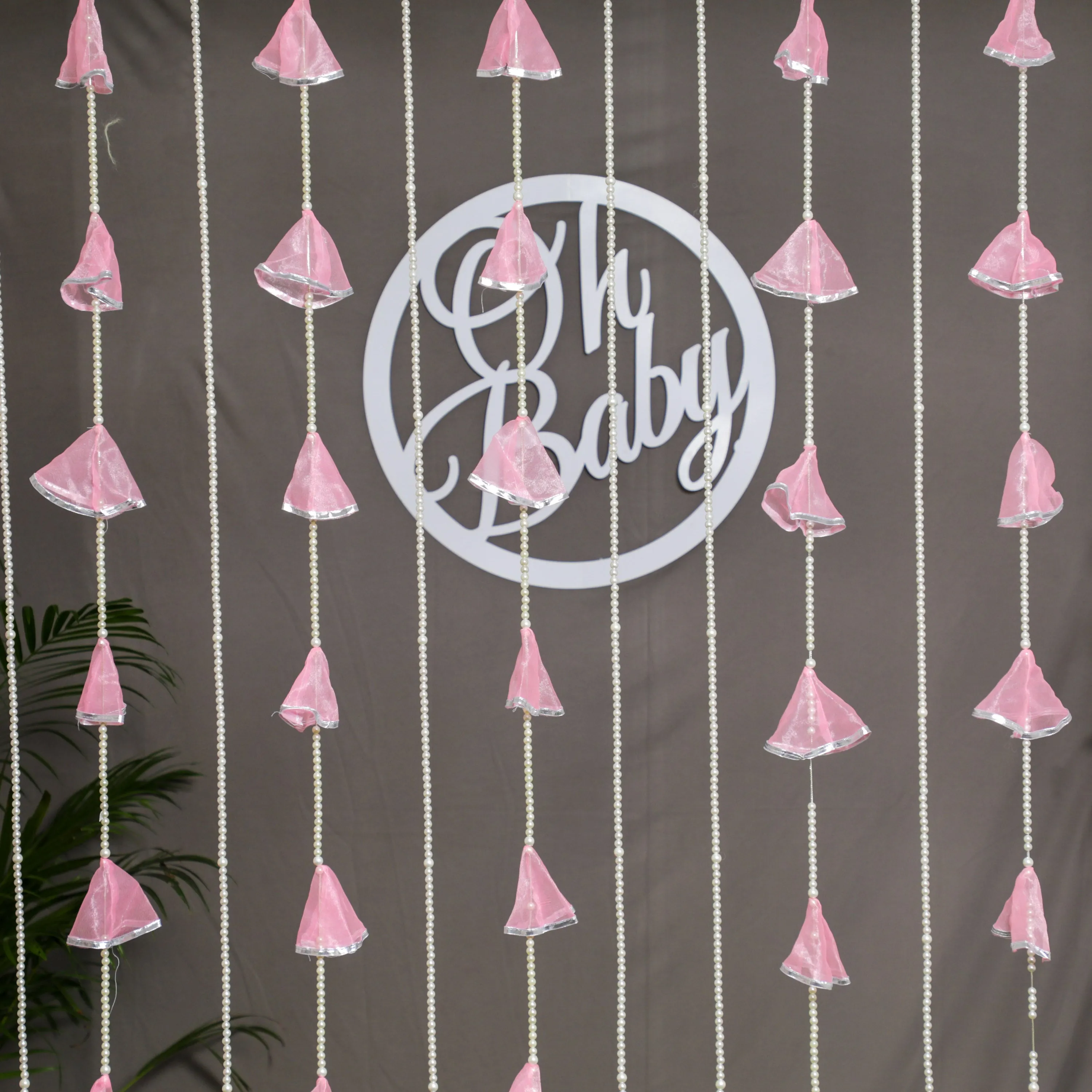 Decorative Hangings - Baby Pink