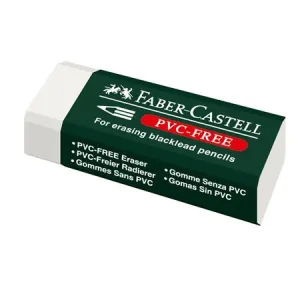 FABER-CASTELL Eraser PVC Pack - (Pack of 24)