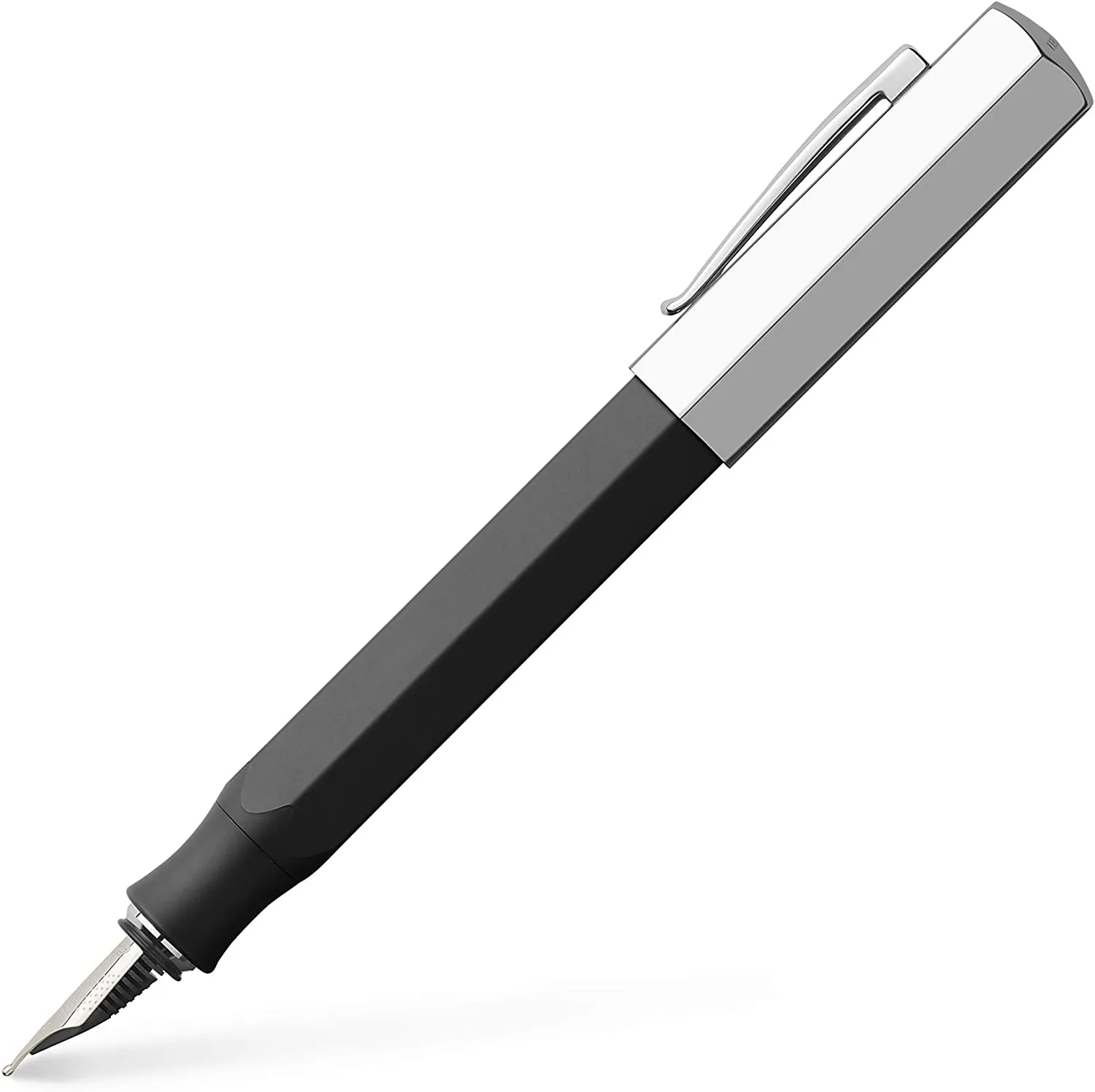 FABER-CASTELL Fountain pen Ondoro graphite Black EF