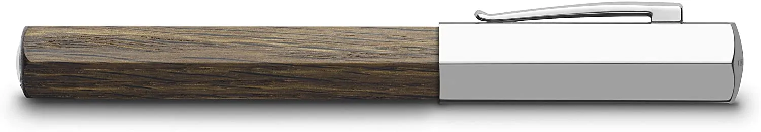 FABER-CASTELL Fountain pen Ondoro smoked oak F