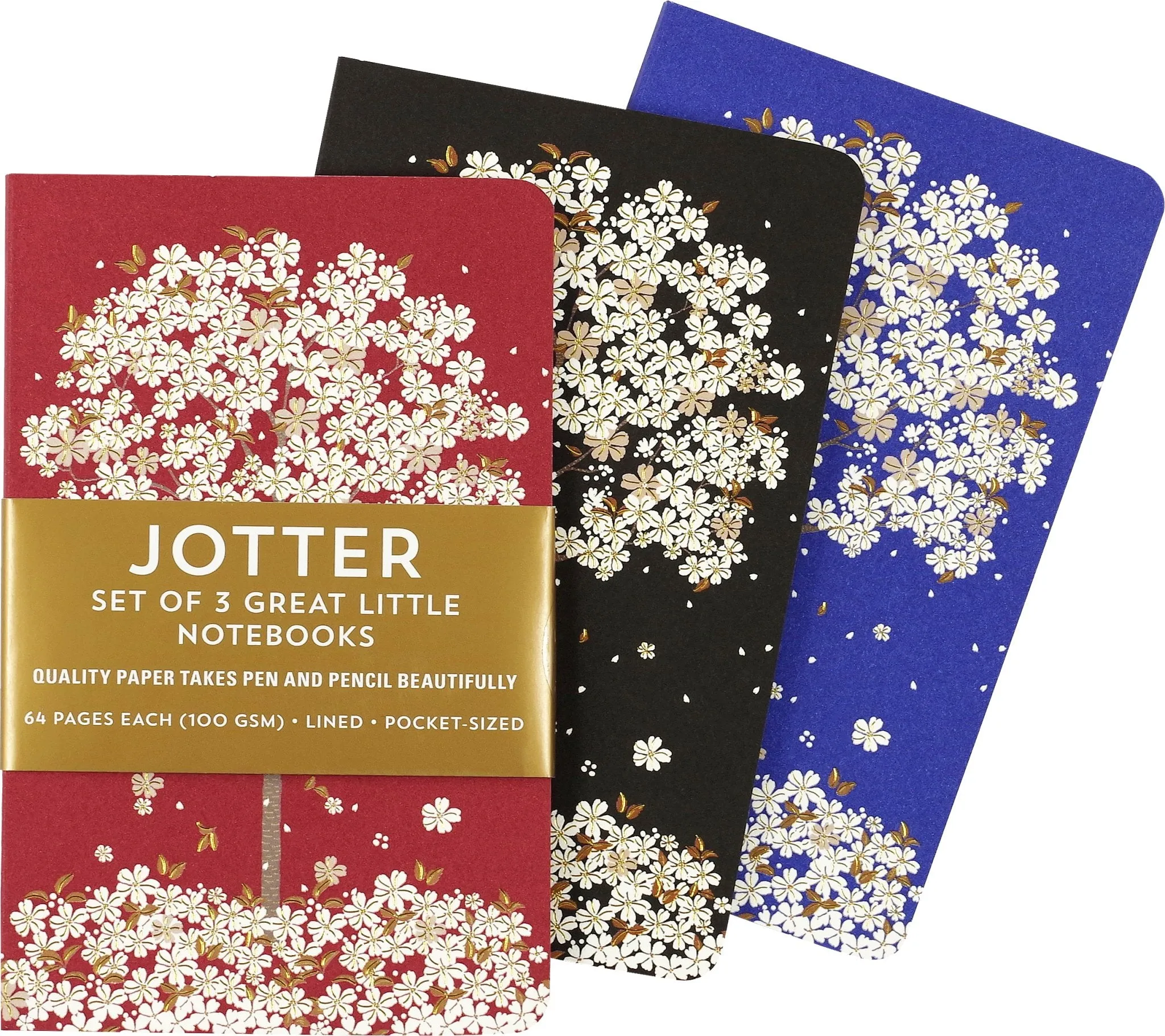 Falling Blossoms Jotter Notebooks