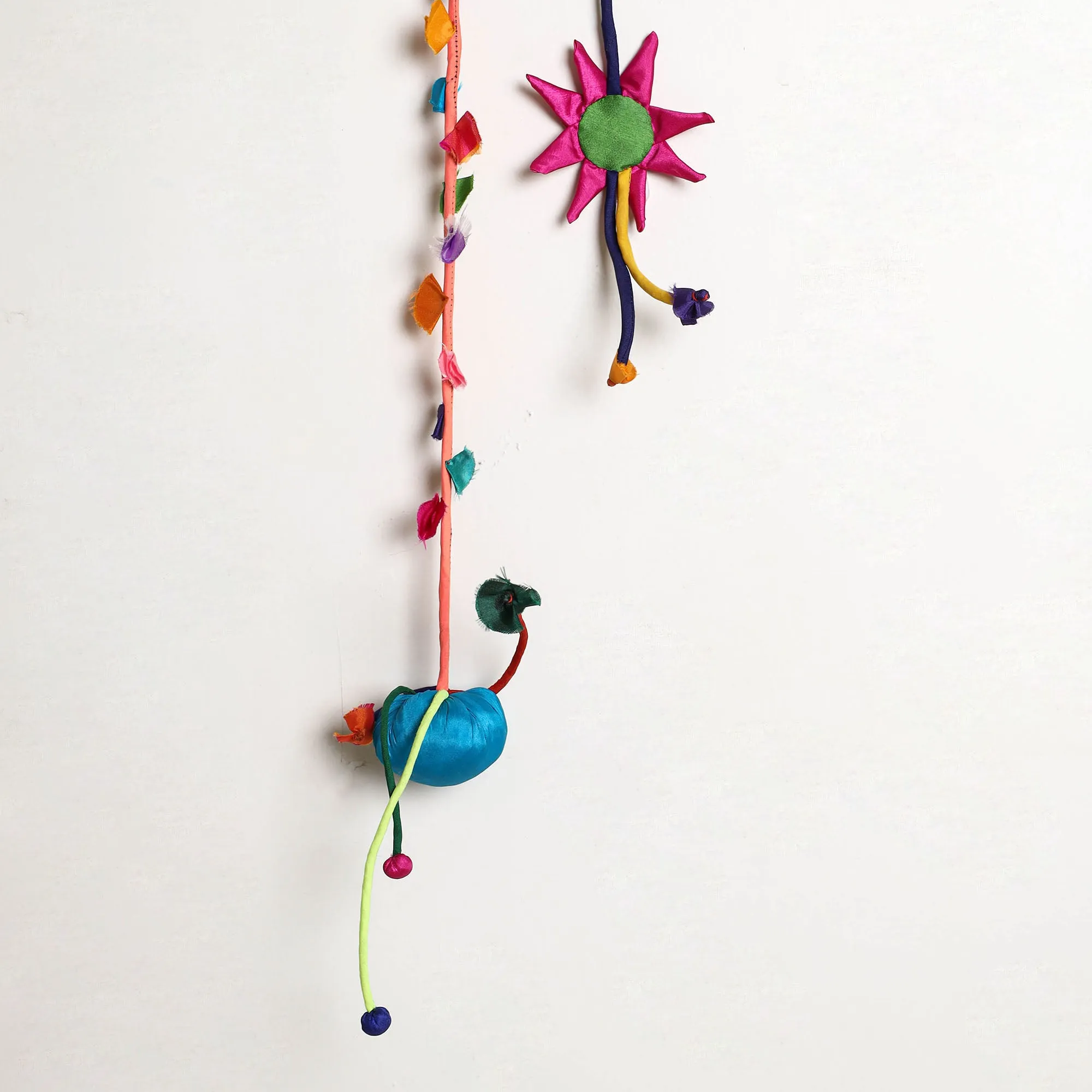 Flower Silk Boria Door Hanging String by Jugaad 24