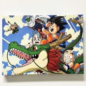 Flying - Dragon Ball Z Gallery Wrapped 12x18 Canvas Wall Art