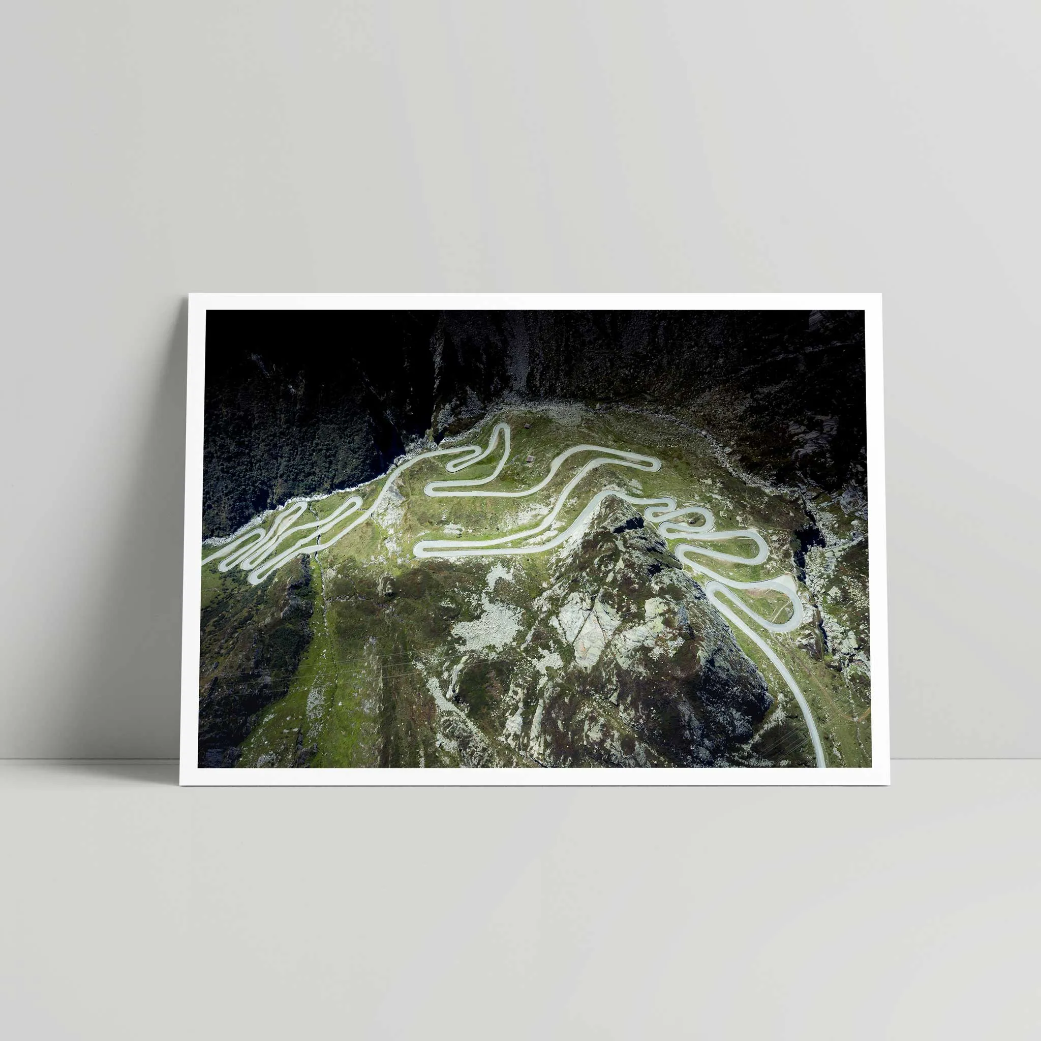 Gothard Pass - Art Print - Daniel Hughes