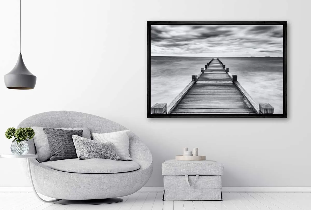 Jetty, St Tropez | Beach Wall Art Print