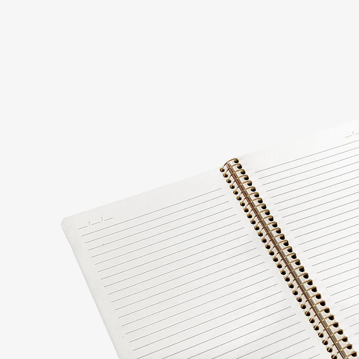 KOZO SPIRAL-BOUND NOTEBOOK A4 // COFFEE