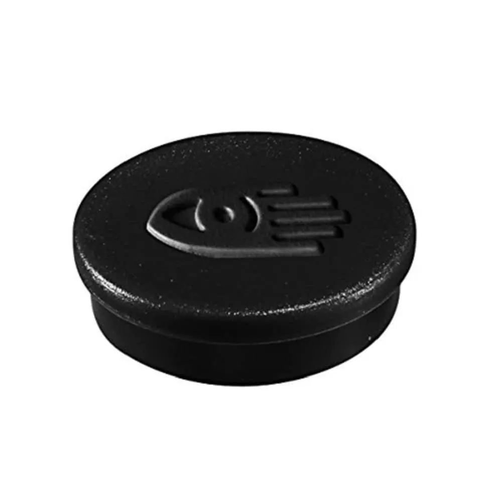 LEGAMASTER MAGNETS ROUND 20 MM BLACK