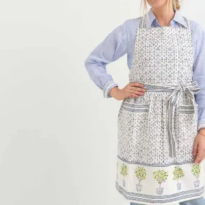 Lemon Topiary Apron