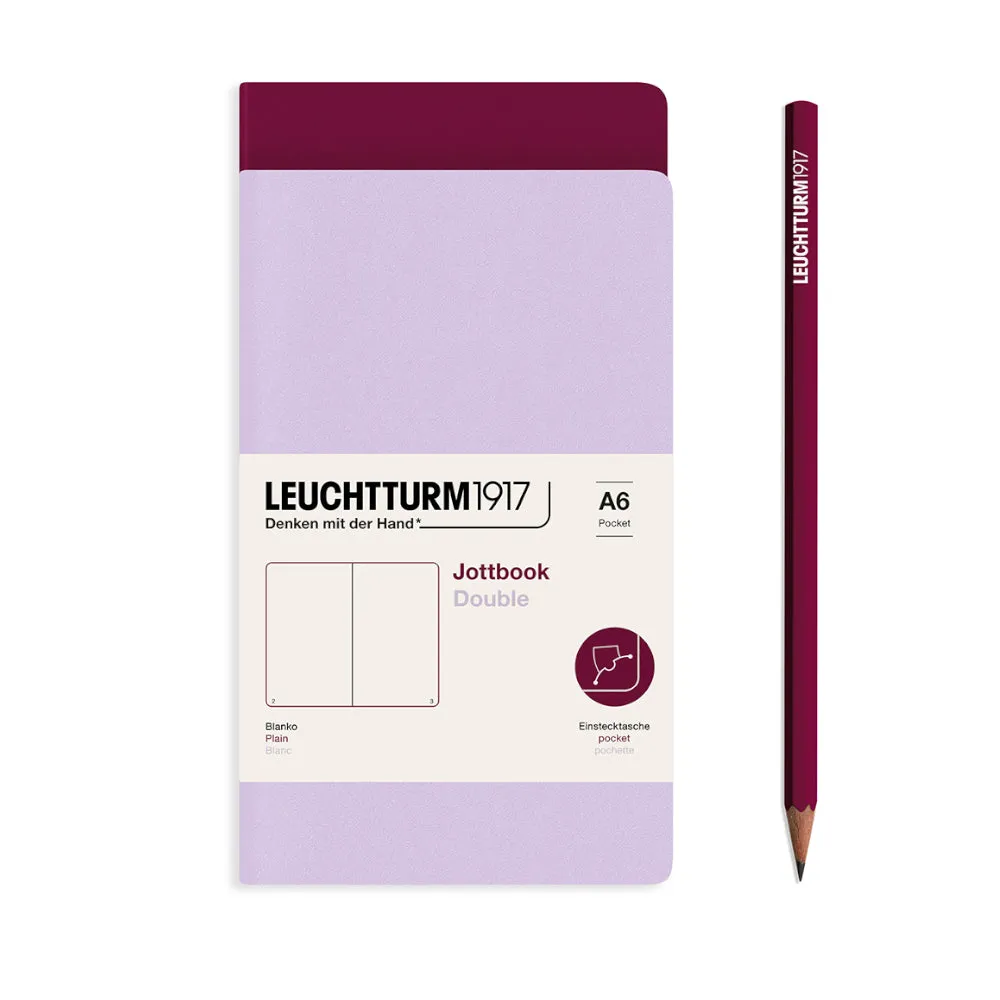 Leuchtturm1917 A6 Pocket Jotbook 2pk - Blank