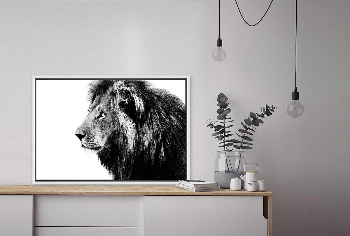 Lion Portrait | Canvas Wall Art Print