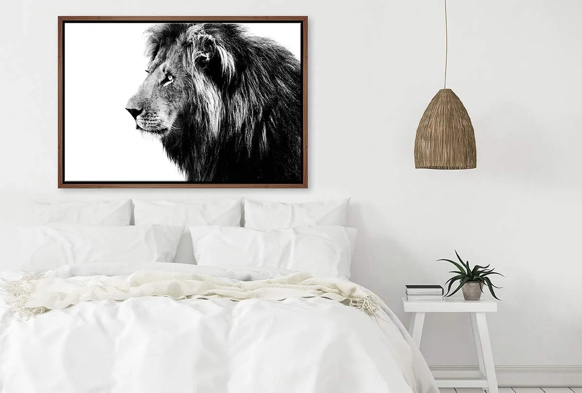 Lion Portrait | Canvas Wall Art Print