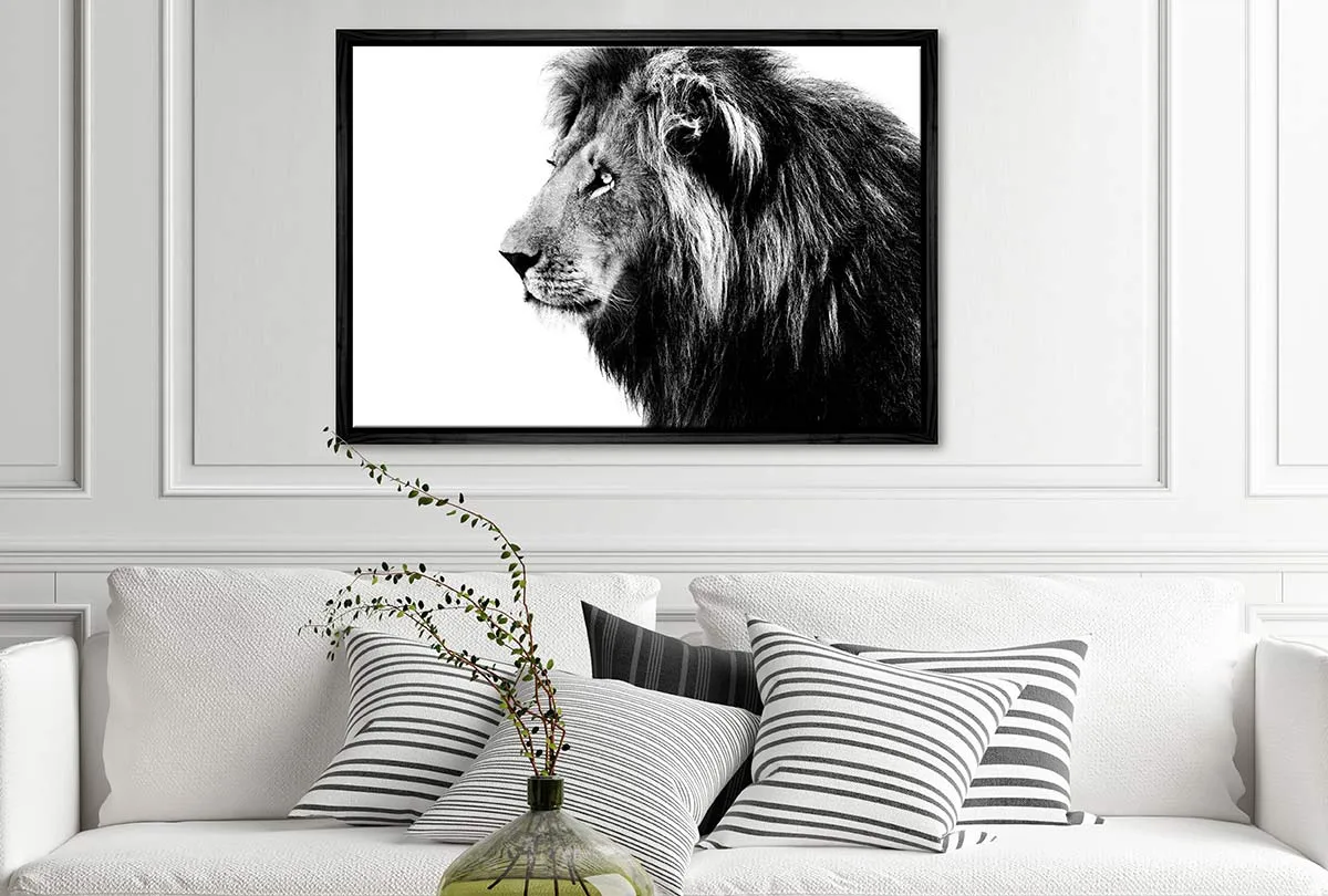 Lion Portrait | Canvas Wall Art Print