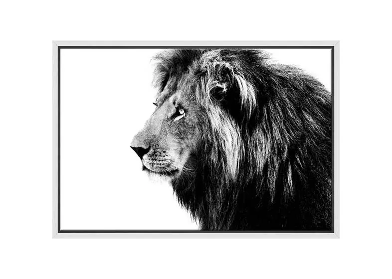 Lion Portrait | Canvas Wall Art Print