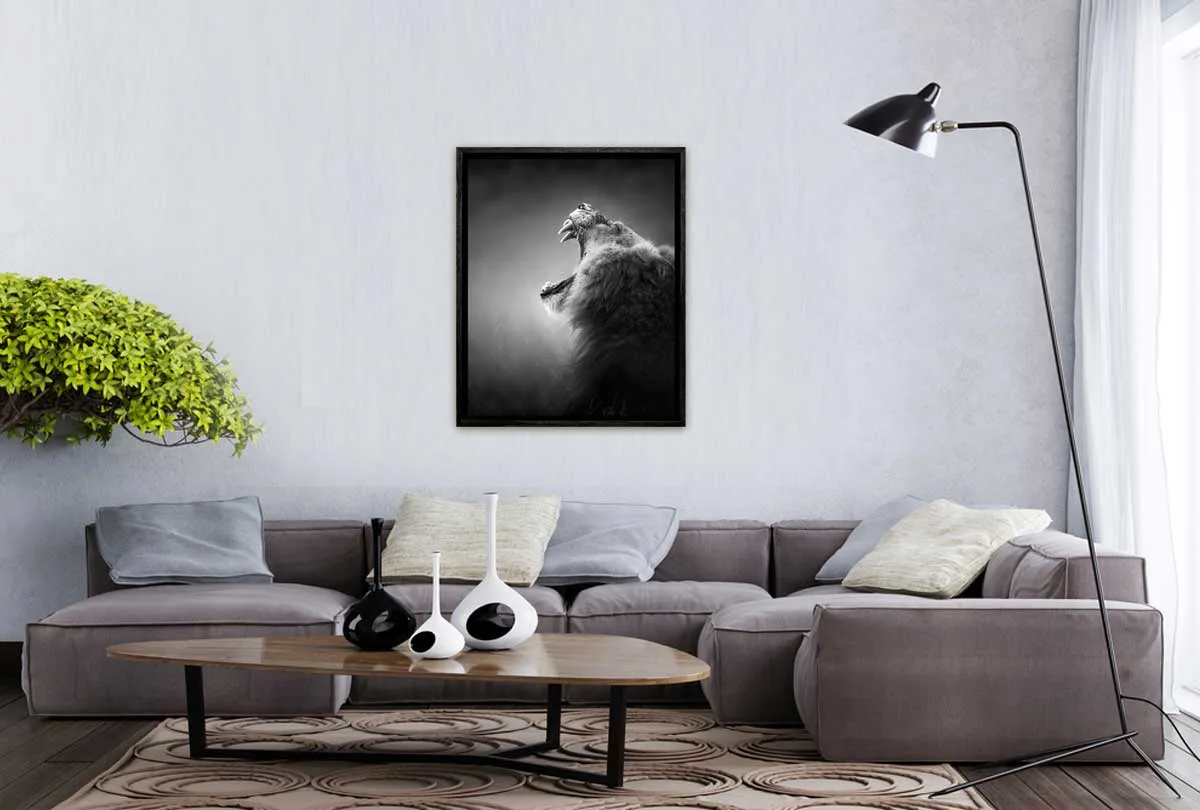 Lion Roar 2 | Canvas Art Print