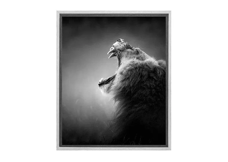 Lion Roar 2 | Canvas Art Print