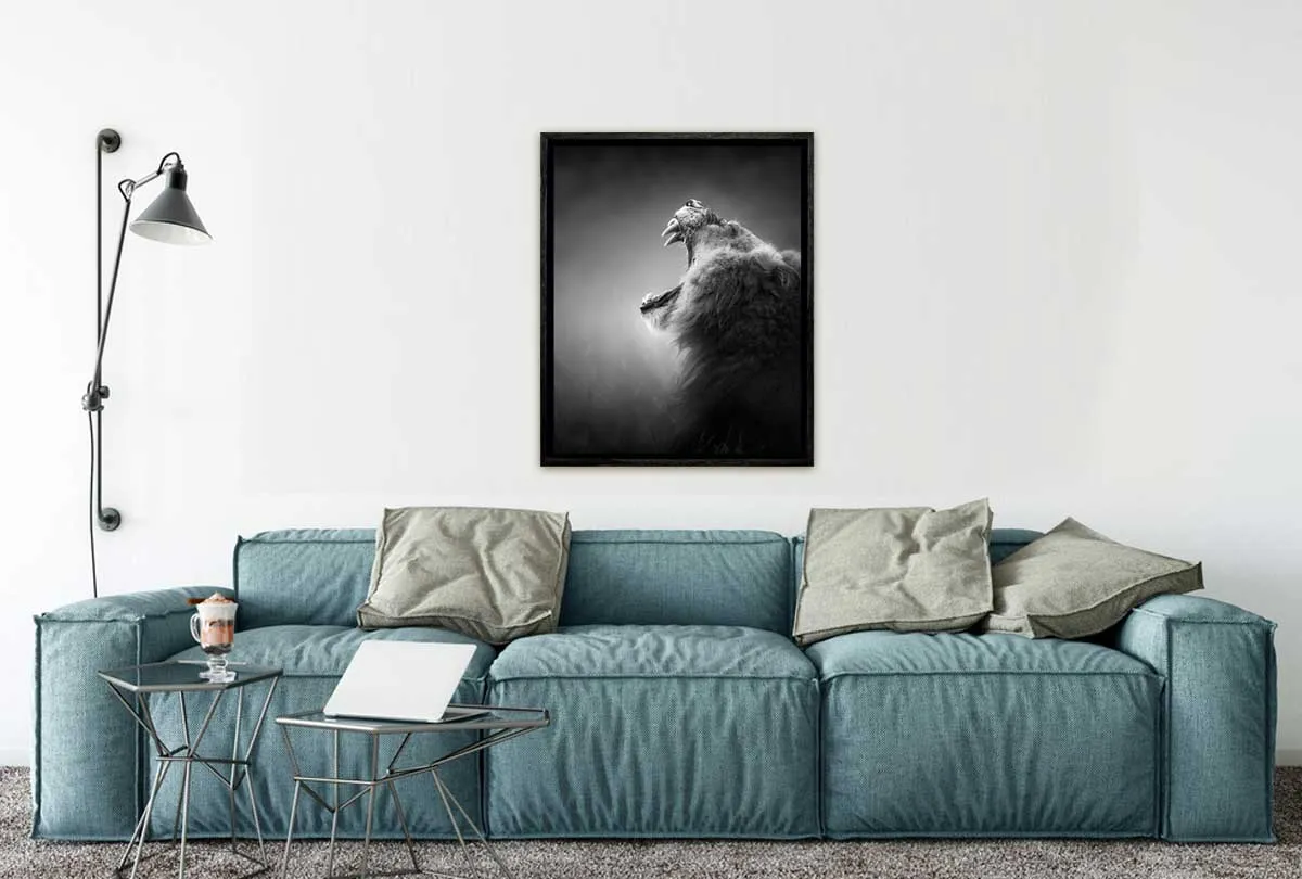 Lion Roar 2 | Canvas Art Print