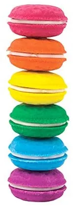 Macarons Vanilla Scented Erasers