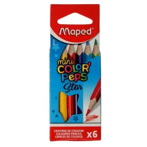 Maped Mini Color'speps Pencil 6 Colors Pack