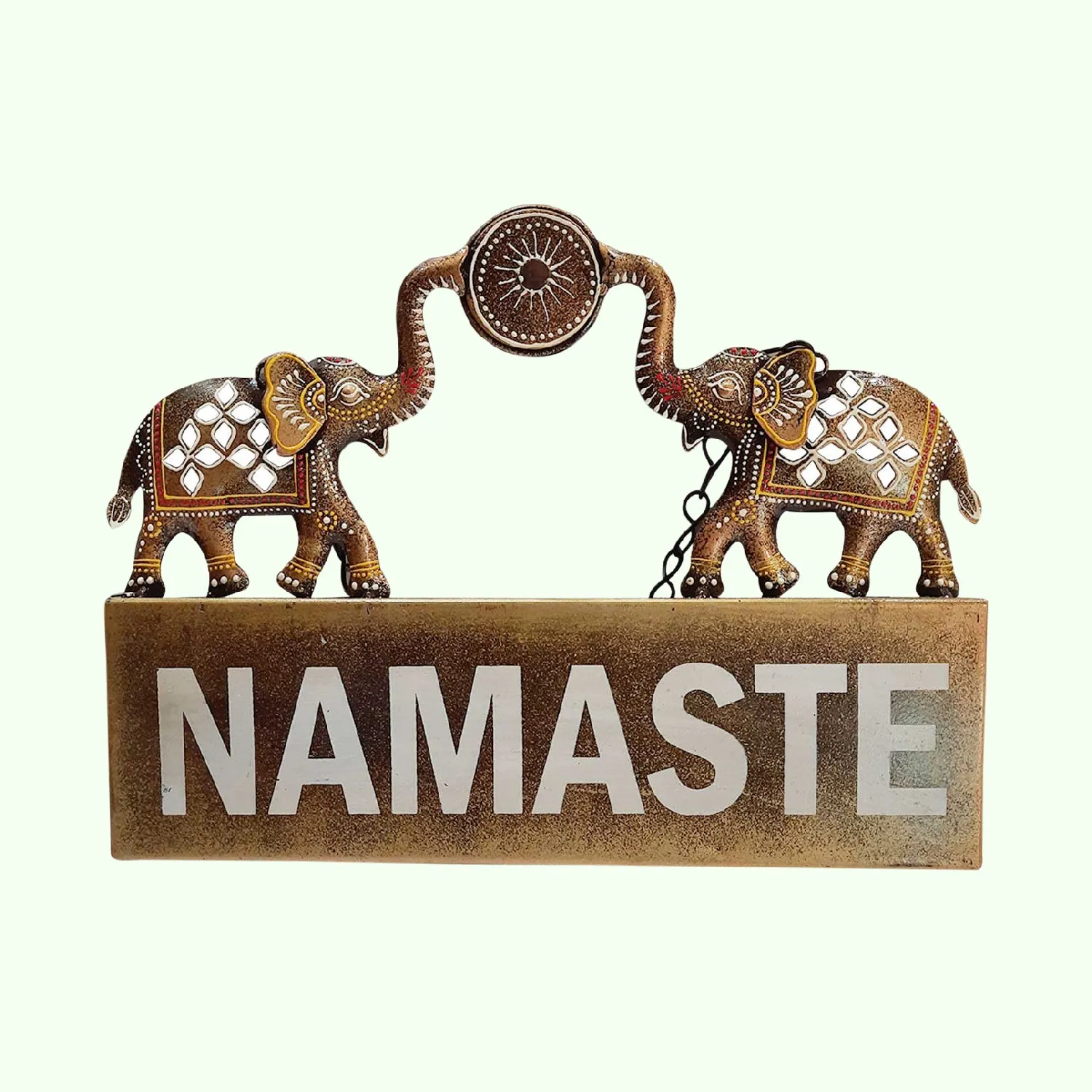 Namaste Handpainted Wall Hanging