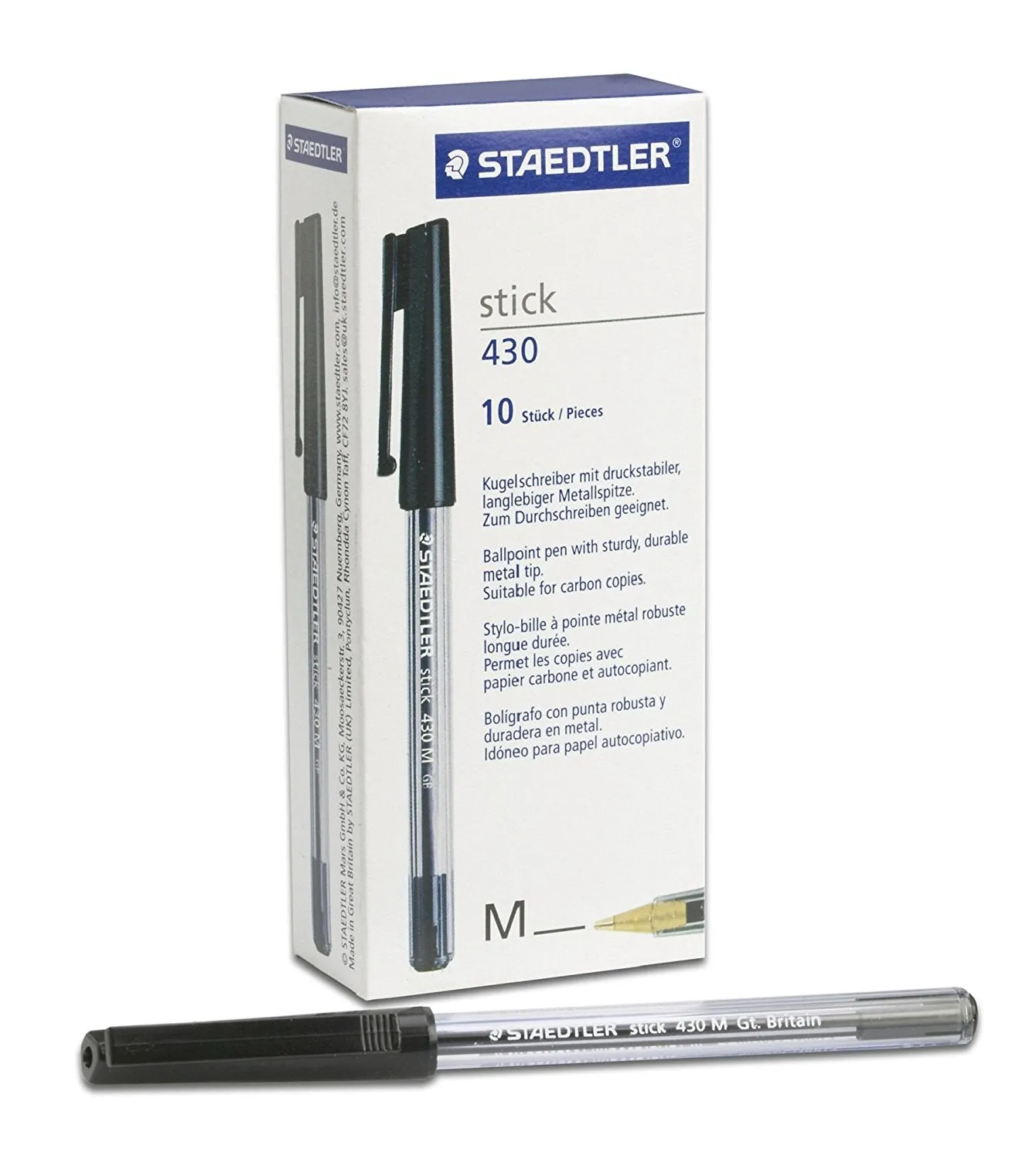 Pen Ballpoint Staedtler 430M-9 - Green