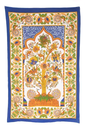 Pheasant Tree Of Life Tapestry