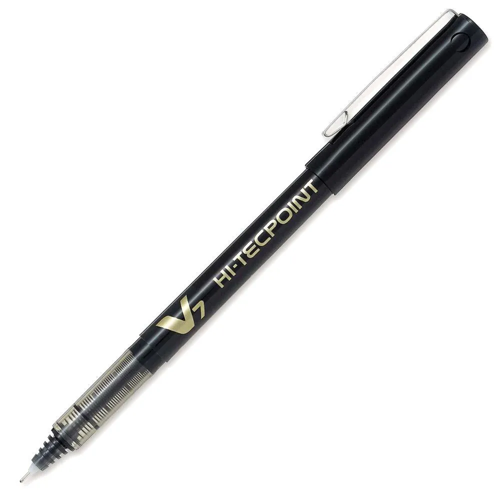 Pilot Hi-Tecpoint Pen Fine 0.7mm Black